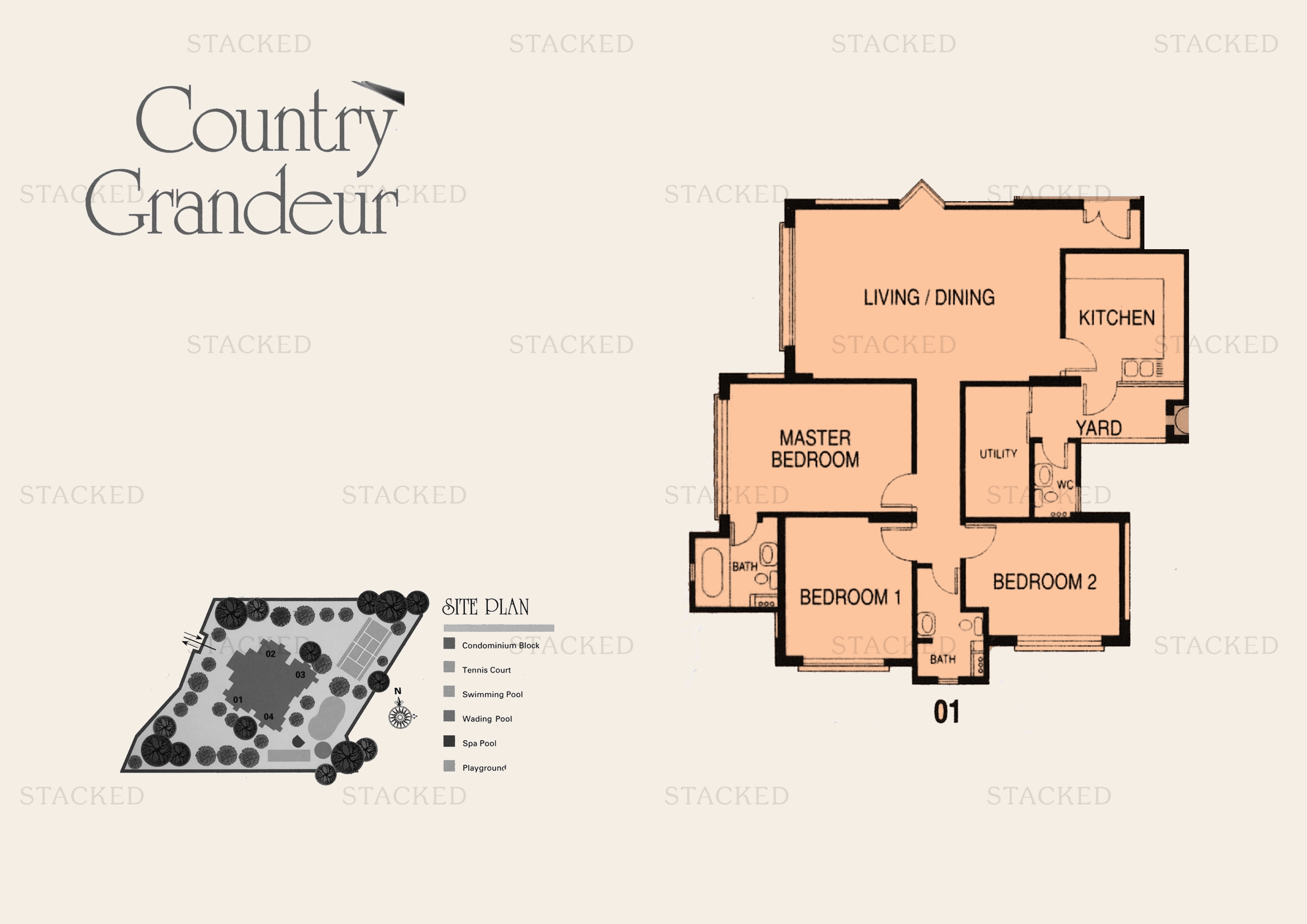 Country Grandeur floor plan